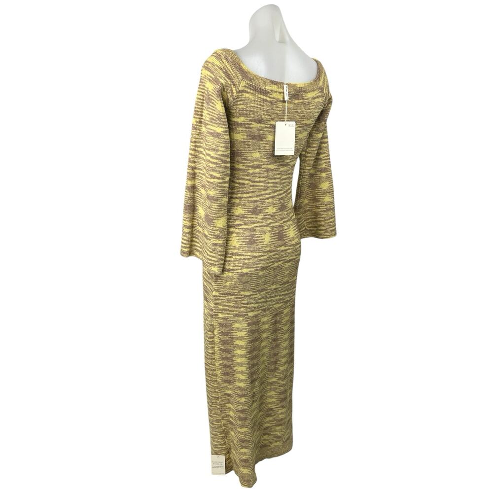 NEW Pretty Lavish Joanna Bardot Off Shoulder Knit Midi Maxi Bodycon Dress Size M - Picture 8 of 11